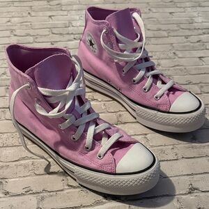 Converse Pink High-Top Sneakers